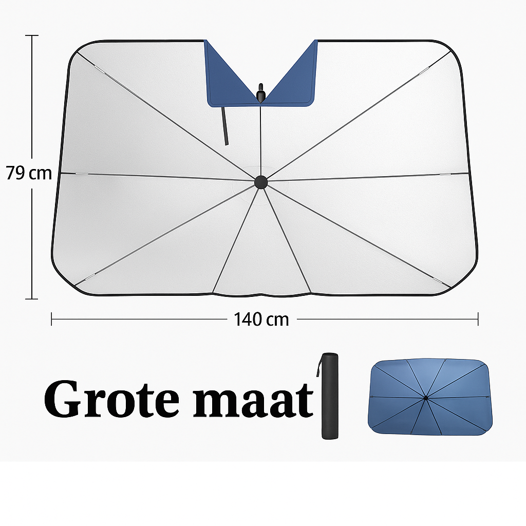 AutoParasol Pro™| Houd je auto koel en beschermd
