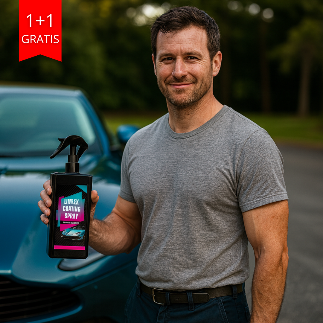 Limlex coating spray™ | Houd je voertuig vlekkeloos en glanzend