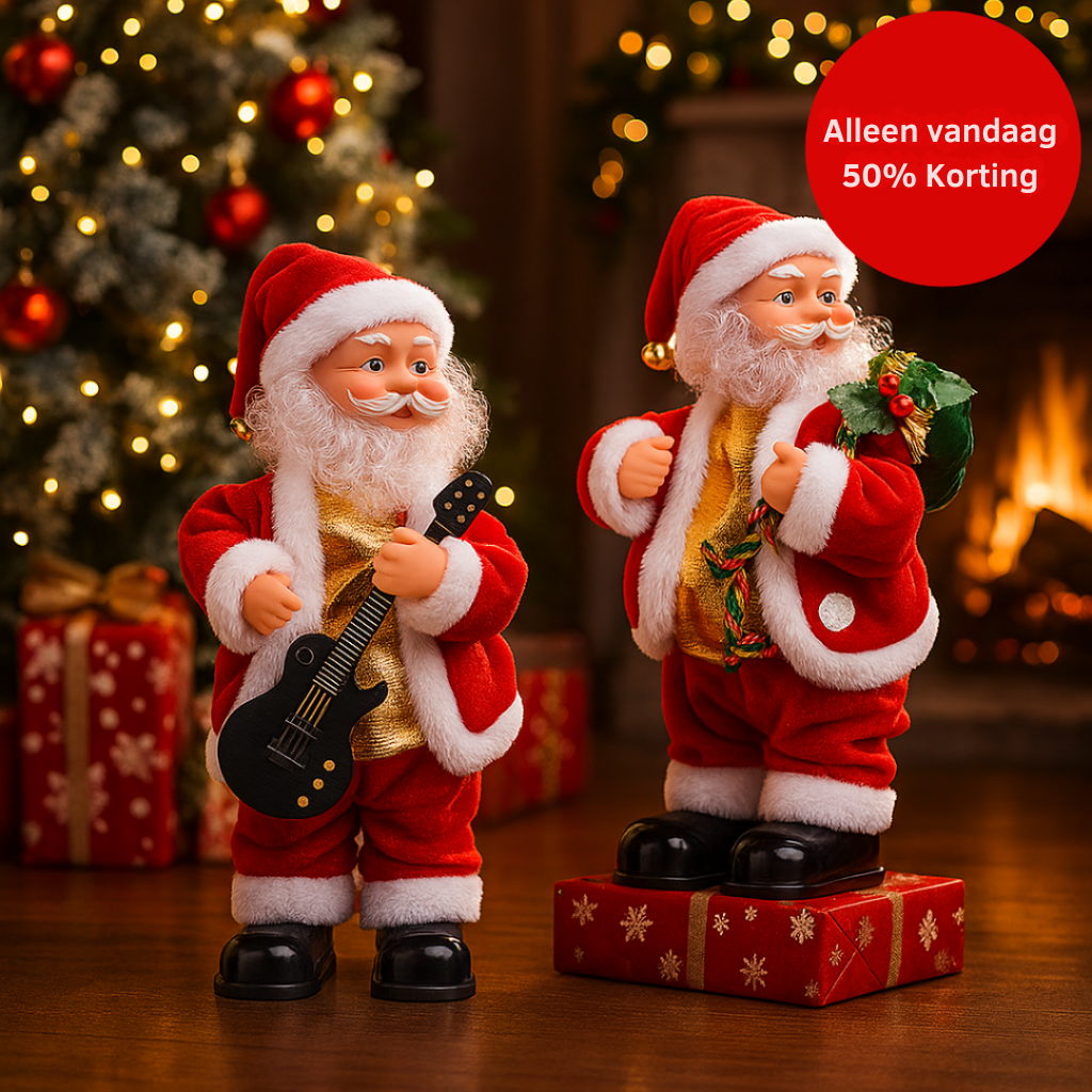 Zing & Swing Kerstman™ | Creëert een magische kerstsfeer