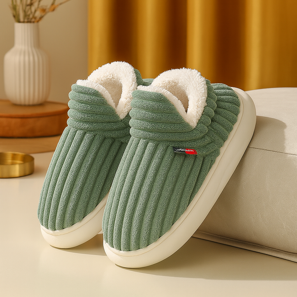FluffiStep™ | Houd je voeten de hele dag warm en comfortabel