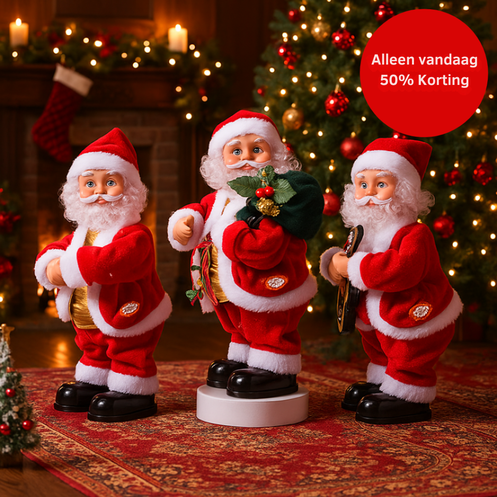 Zing & Swing Kerstman™ | Creëert een magische kerstsfeer