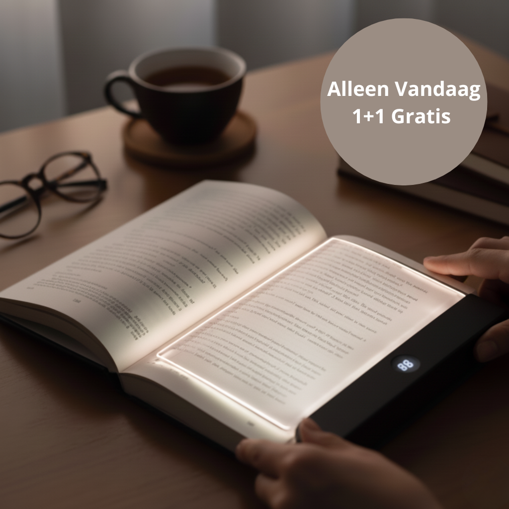 GlowPage™ | Perfecte verlichting voor elke lezer