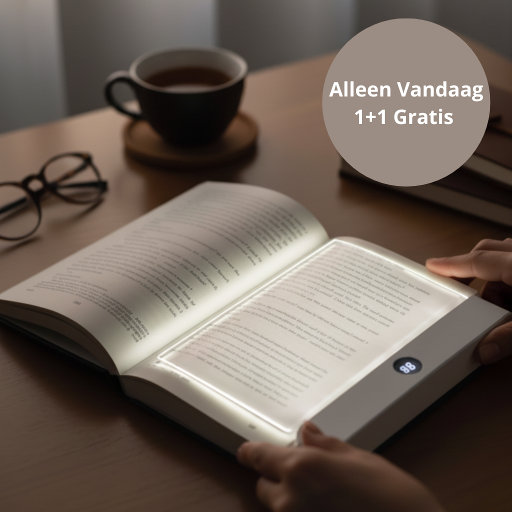 GlowPage™ | Perfecte verlichting voor elke lezer