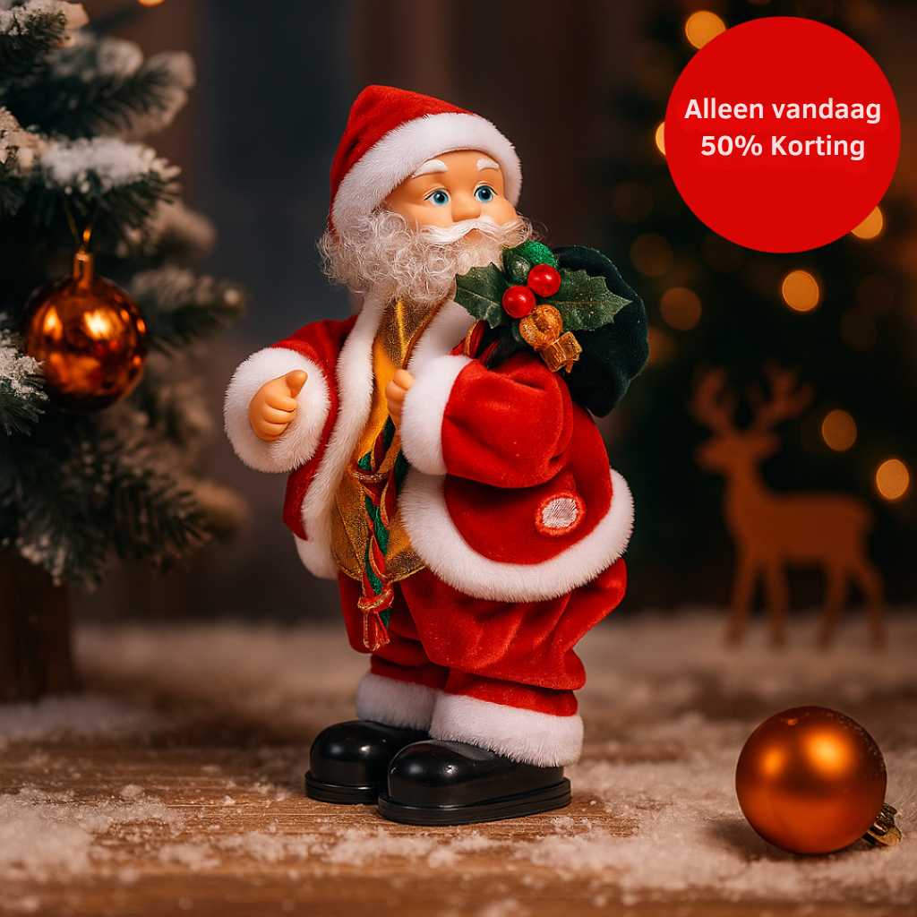Zing & Swing Kerstman™ | Creëert een magische kerstsfeer