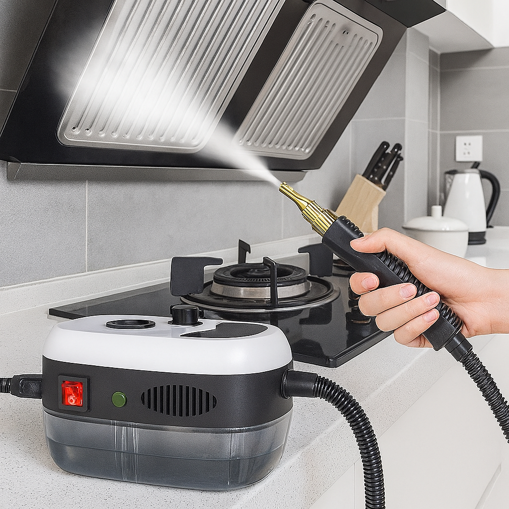 StoomKracht Pro™ | Dieptereiniging met Hoge Temperatuur Stoom