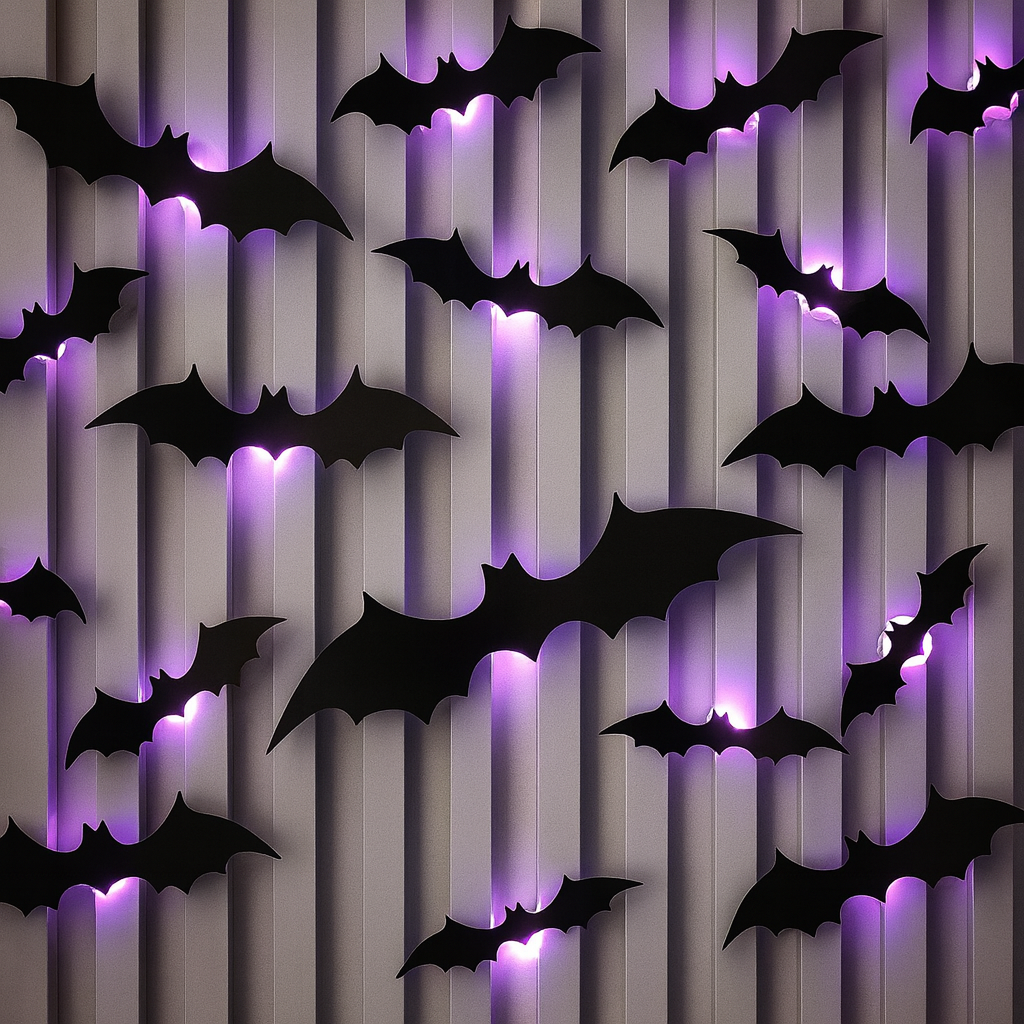 Halloween BatLights™ | Verander je muren in een vleermuizengrot