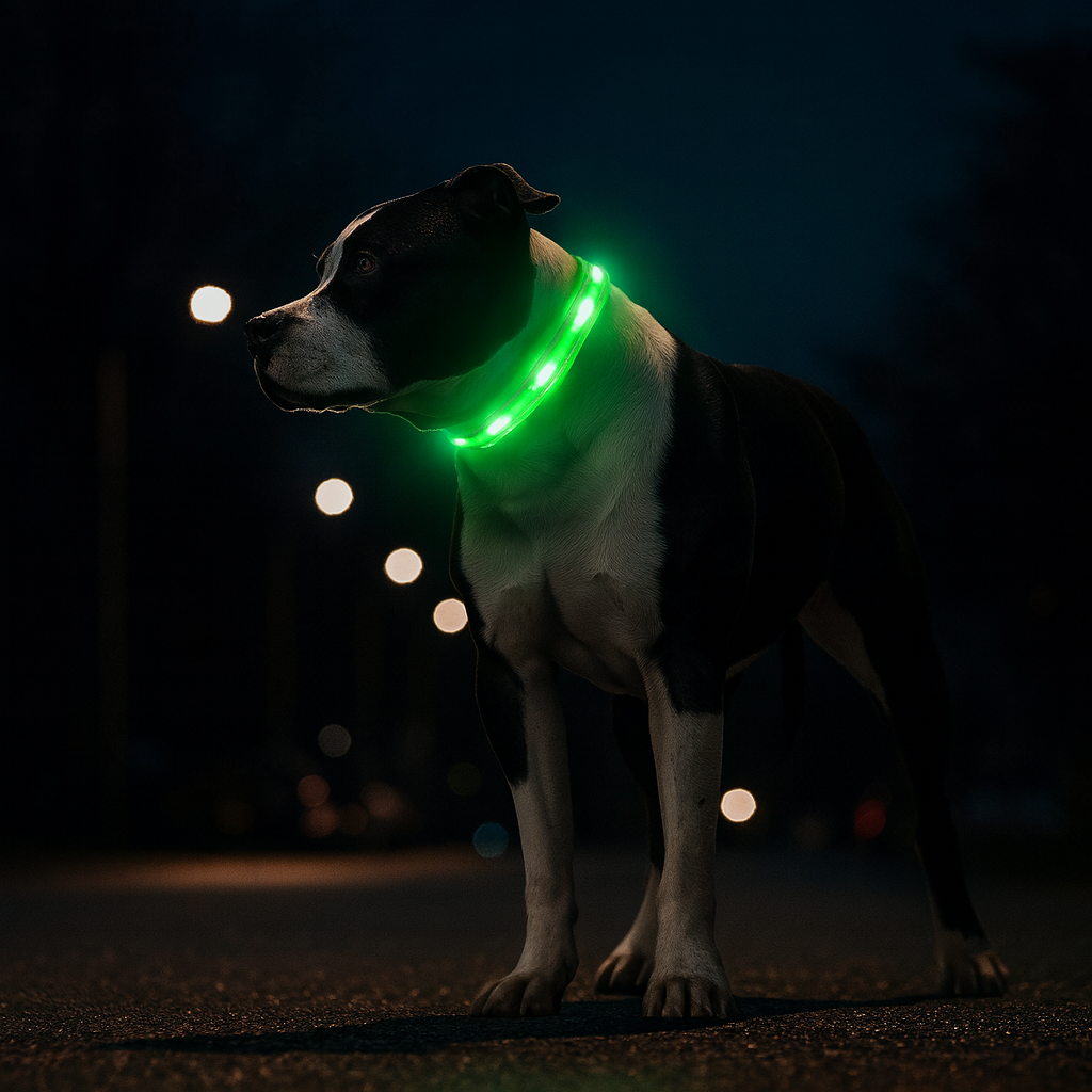 GlowPaw™ | Maak de nachtelijke wandelingen van je huisdier helderder en veiliger