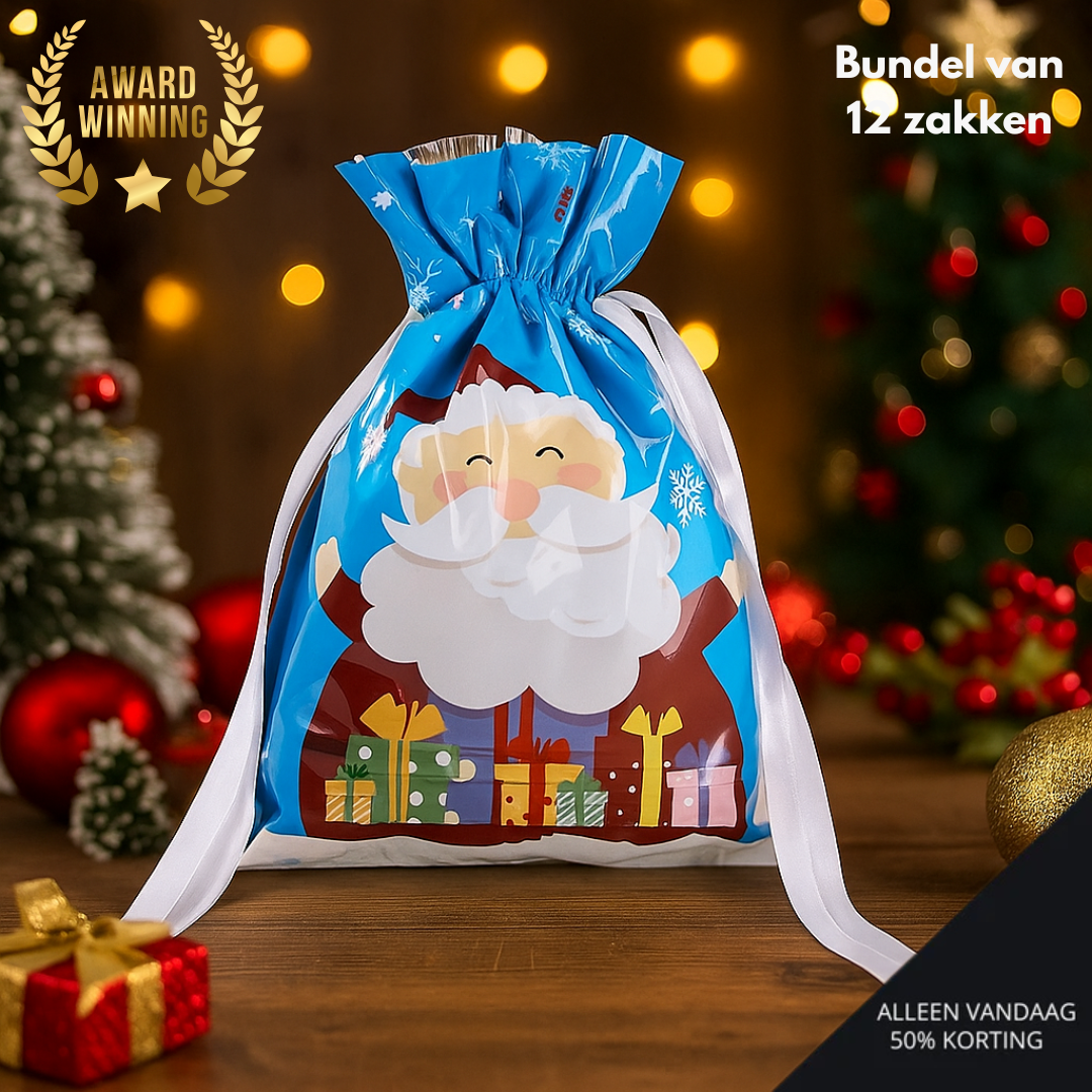SantaBags™ | Brengt direct feestelijke sfeer aan elk cadeau