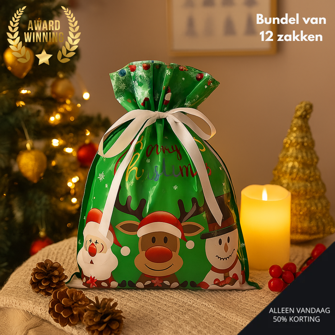 SantaBags™ | Brengt direct feestelijke sfeer aan elk cadeau
