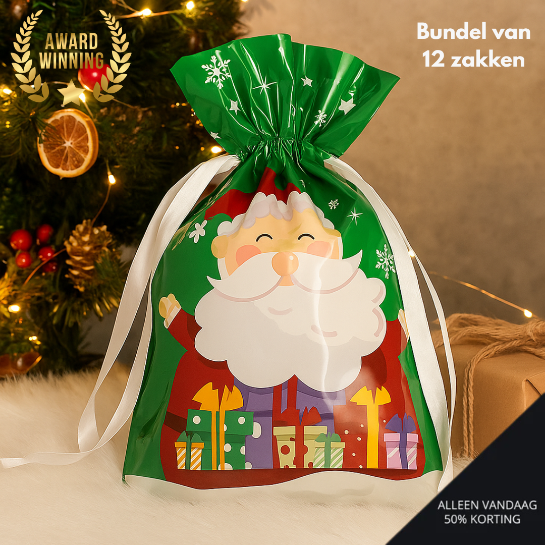 SantaBags™ | Brengt direct feestelijke sfeer aan elk cadeau