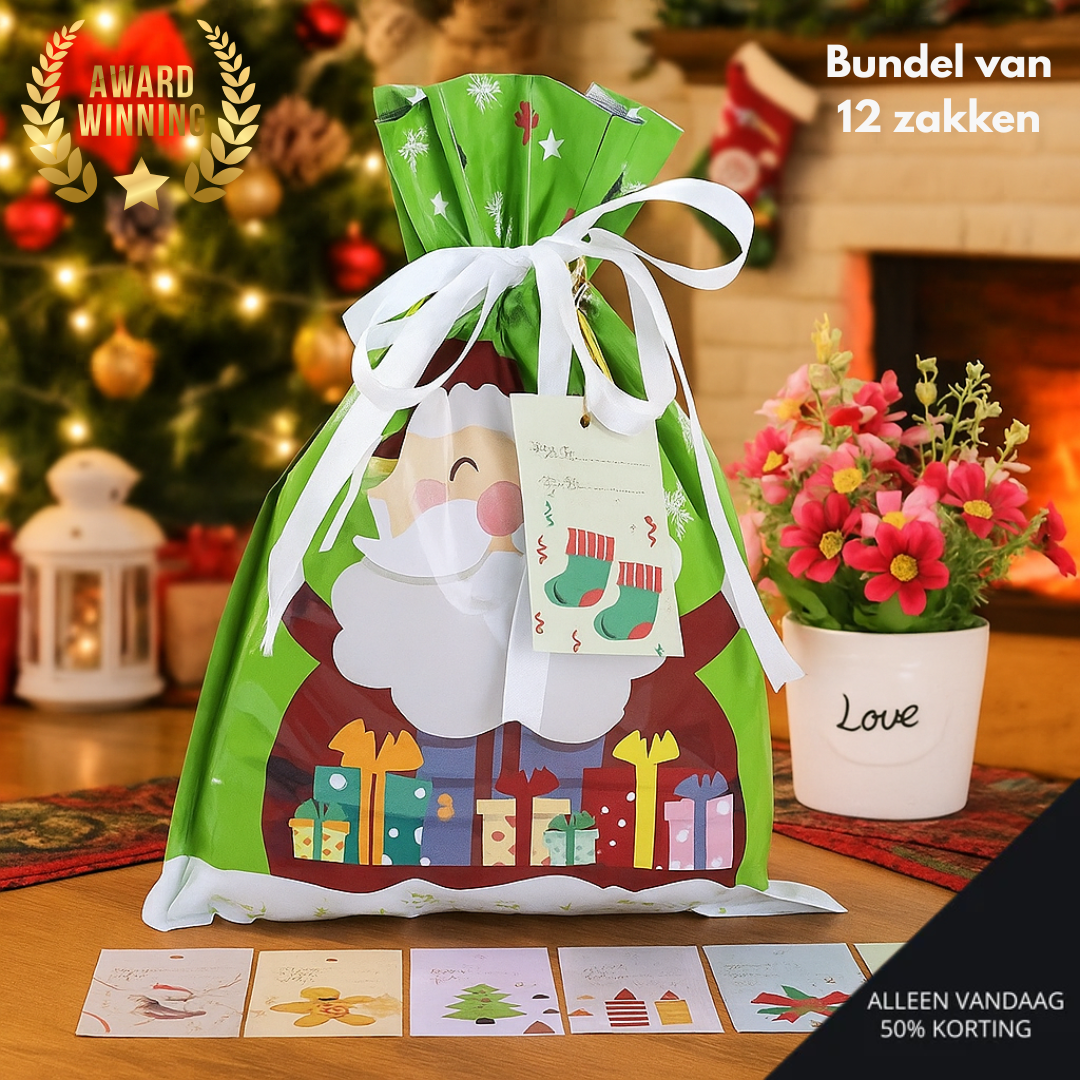SantaBags™ | Brengt direct feestelijke sfeer aan elk cadeau