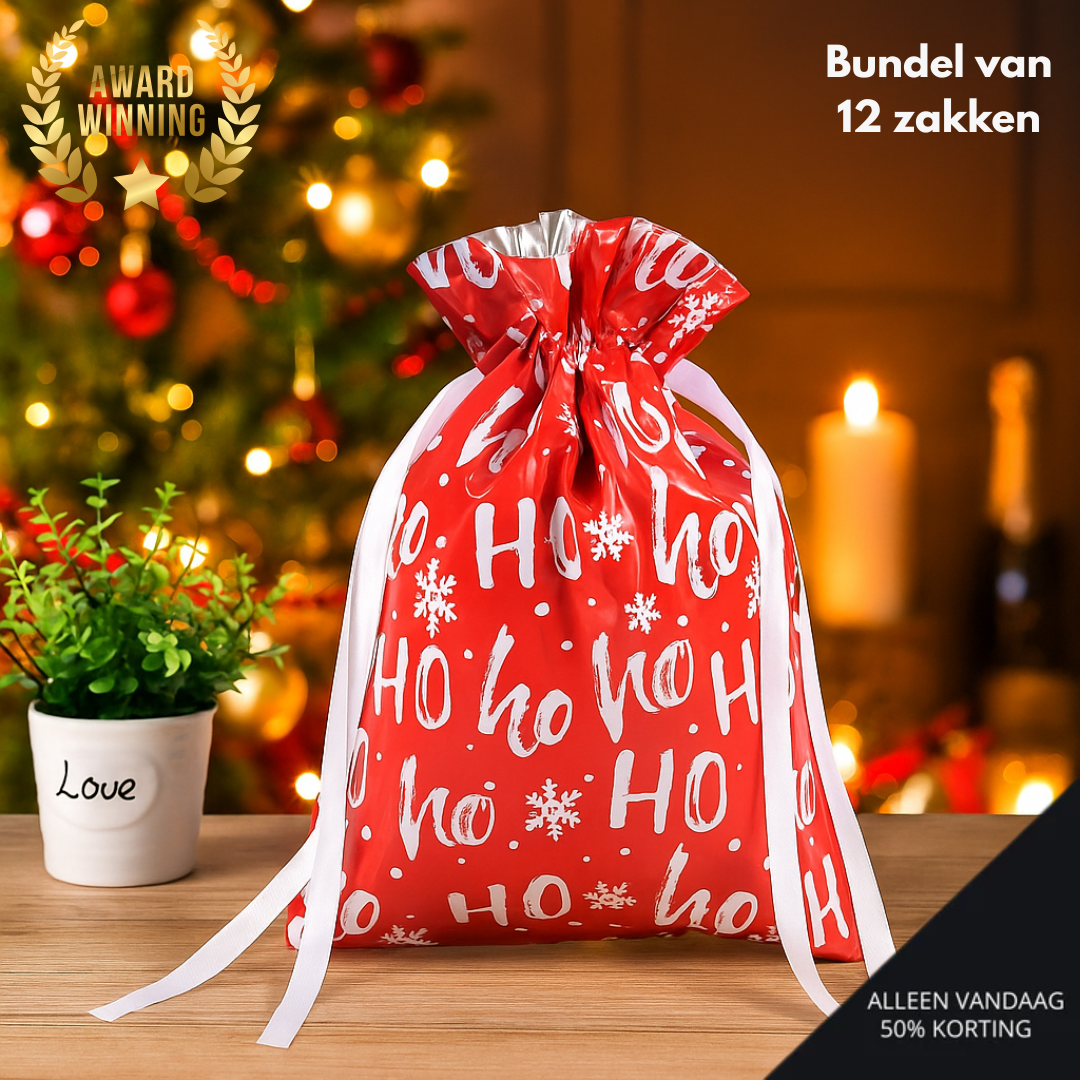 SantaBags™ | Brengt direct feestelijke sfeer aan elk cadeau