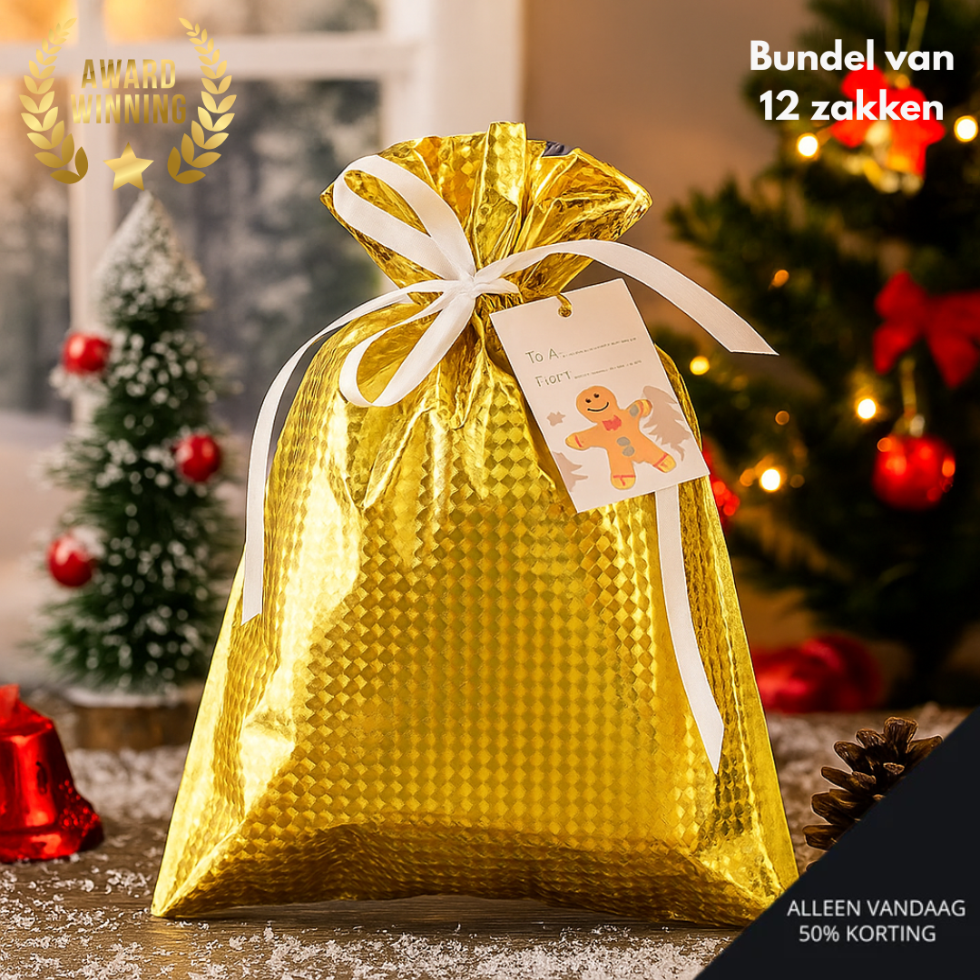 SantaBags™ | Brengt direct feestelijke sfeer aan elk cadeau