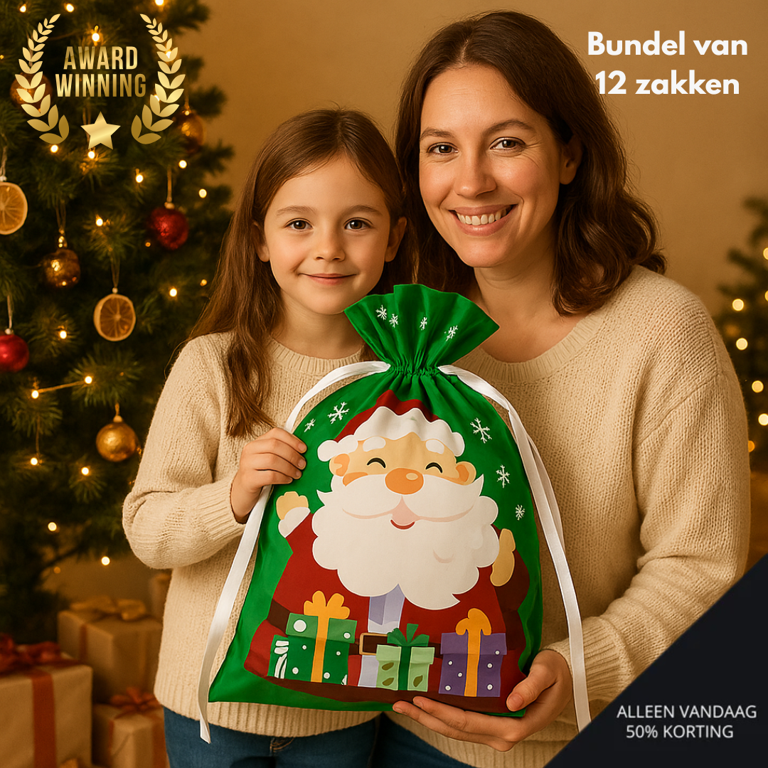 SantaBags™ | Brengt direct feestelijke sfeer aan elk cadeau