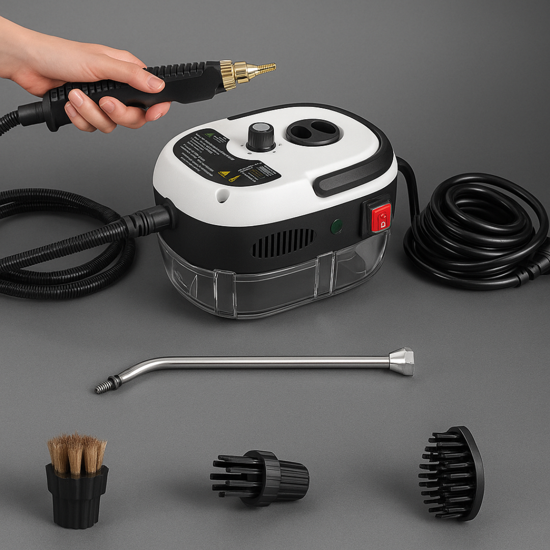 StoomKracht Pro™ | Dieptereiniging met Hoge Temperatuur Stoom