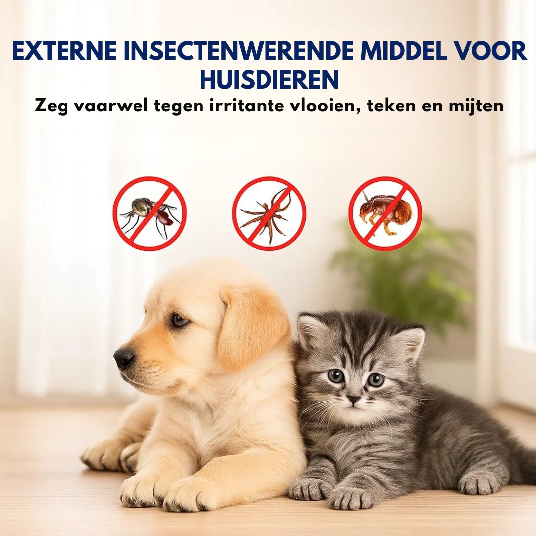 Vlooienkiller 2.0™ | Krachtige bescherming tegen vlooien en teken