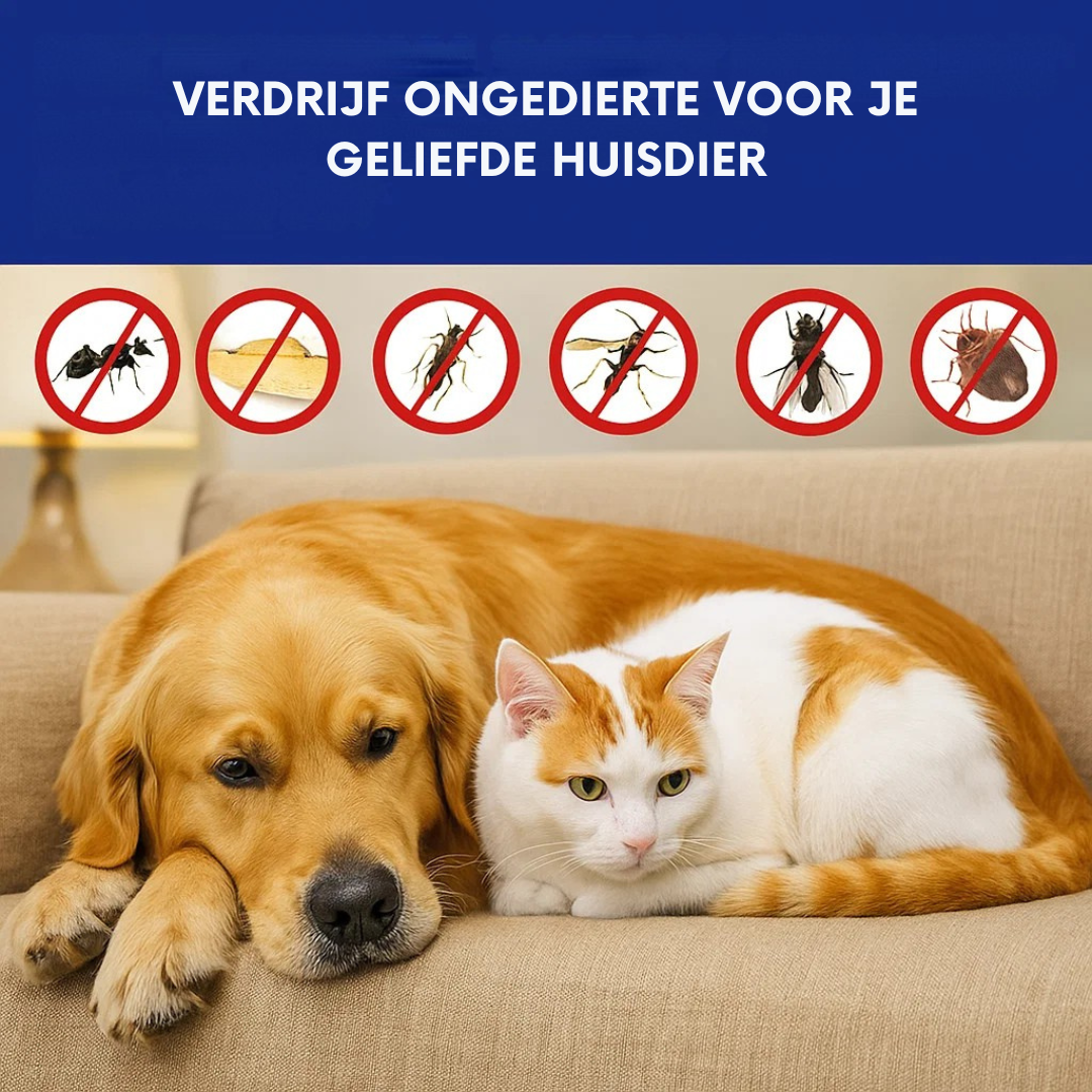 Vlooienkiller 2.0™ | Krachtige bescherming tegen vlooien en teken