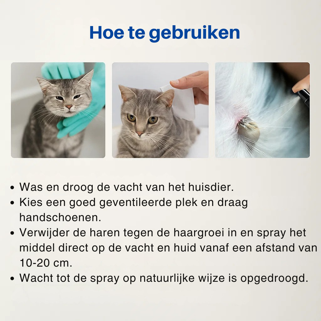 Vlooienkiller 2.0™ | Krachtige bescherming tegen vlooien en teken