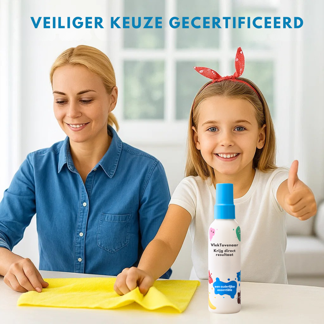 VlekTovenaar™ | Verwijder de moeilijkste vlekken!