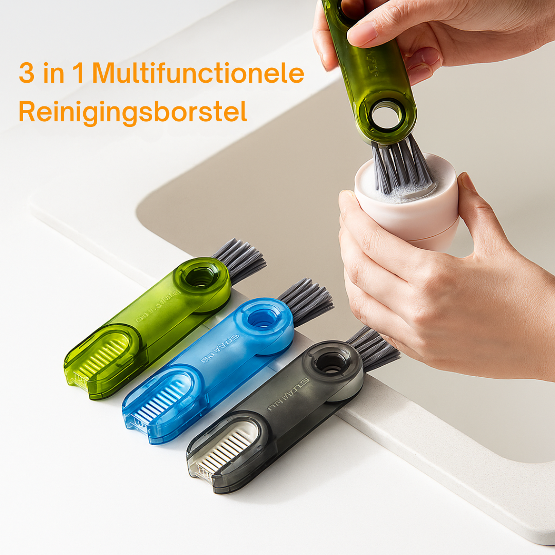 FlessenFris 3-in-1™ | Alles-in-één Reinigingskracht Binnen Handbereik