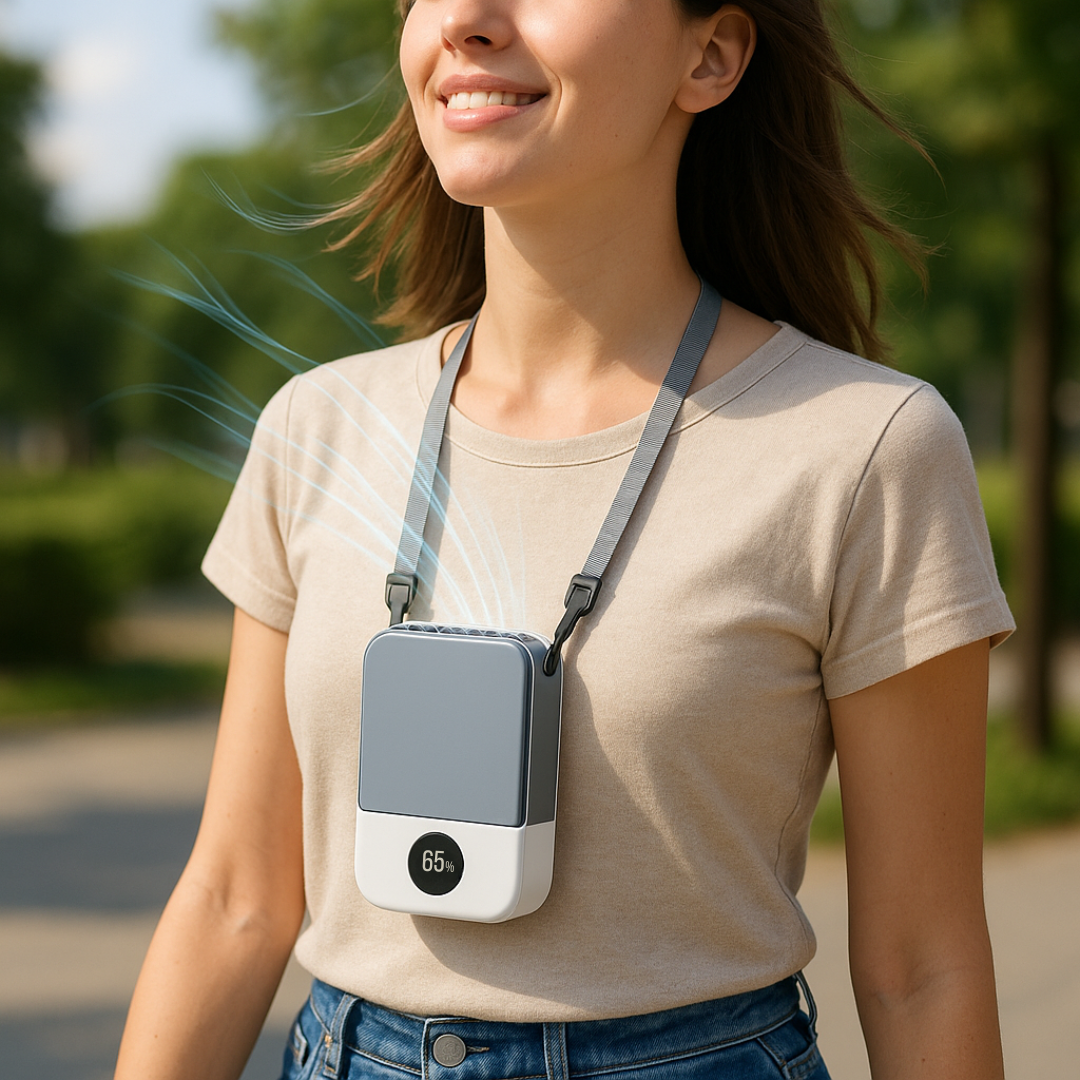 WaistBreeze™ | Handsfree Verkoeling, Waar je Ook Gaat