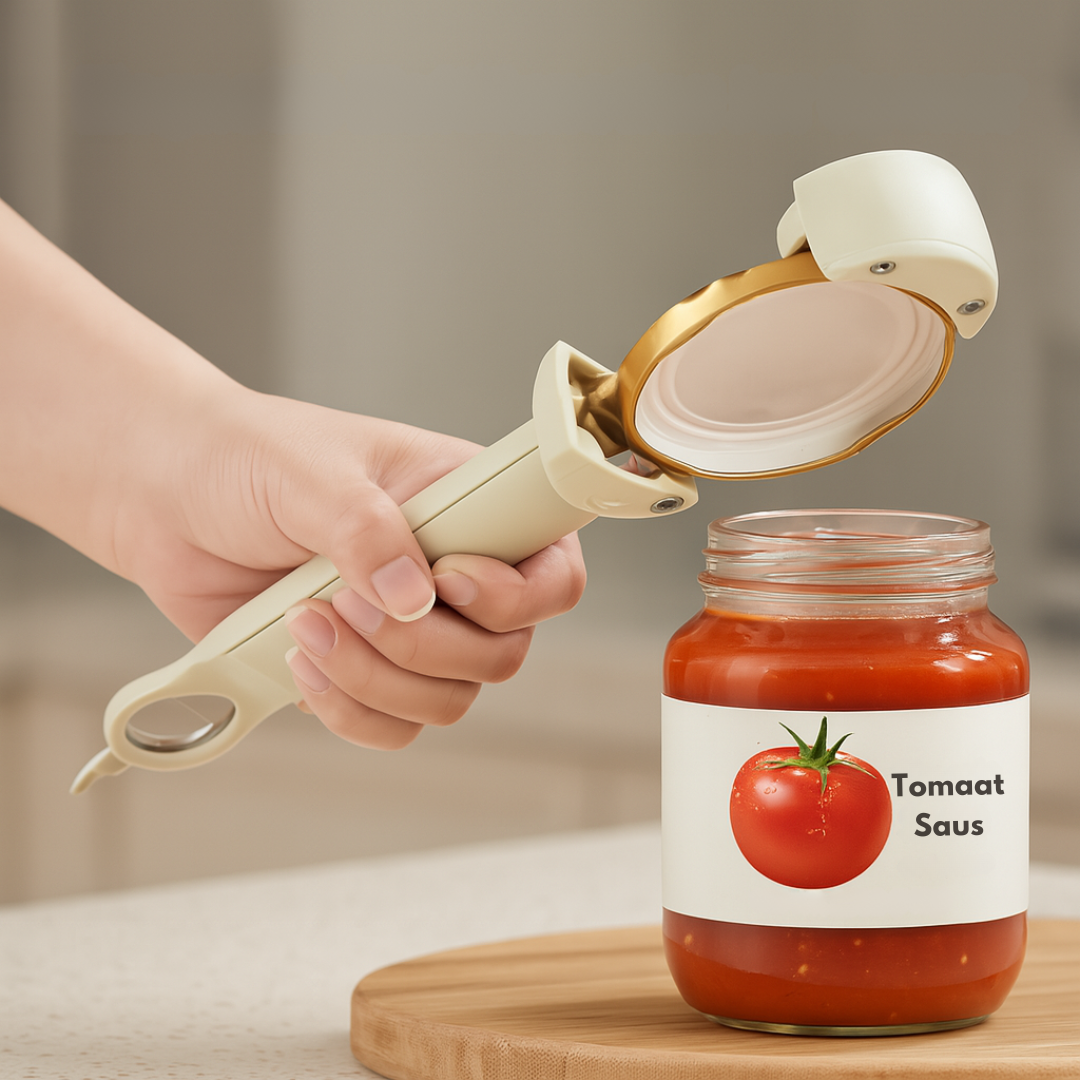 GripOpener™ | Flessen, potten en meer openen