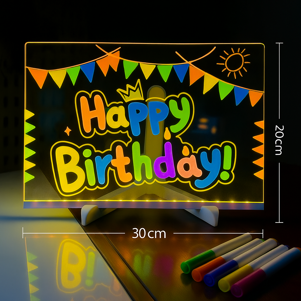 GlowMemo™| Magisch tekenen met licht