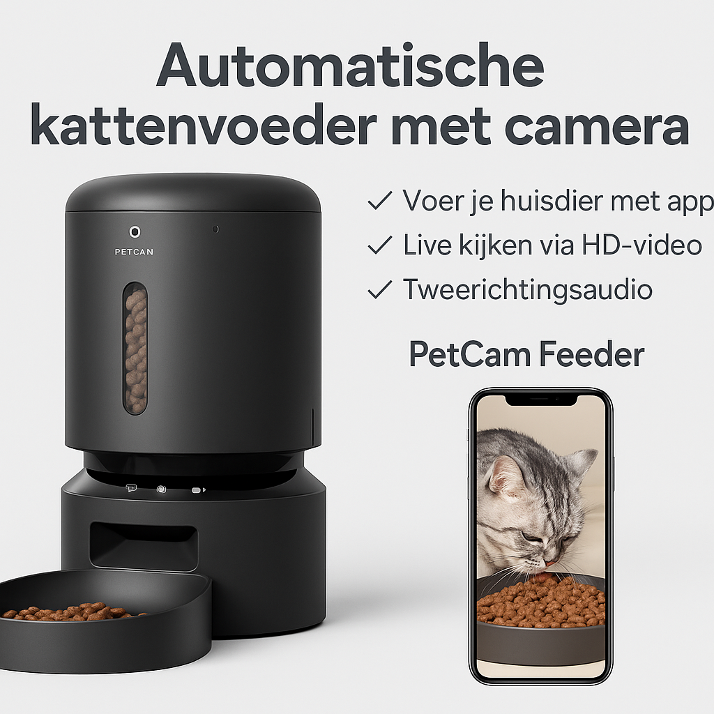 PetCam Feeder™| Altijd verbonden met je huisdier
