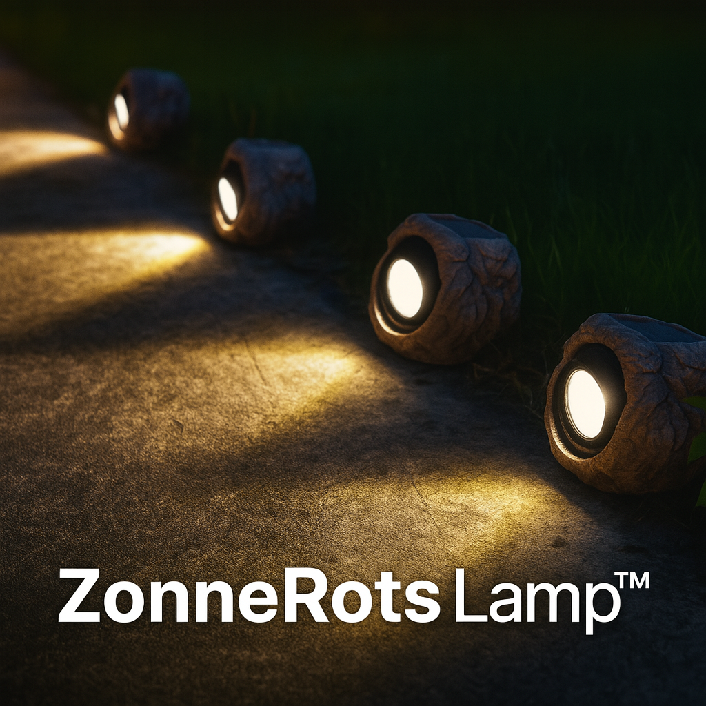 ZonneRots Lamp™|  Natuurlijk licht voor jouw tuin