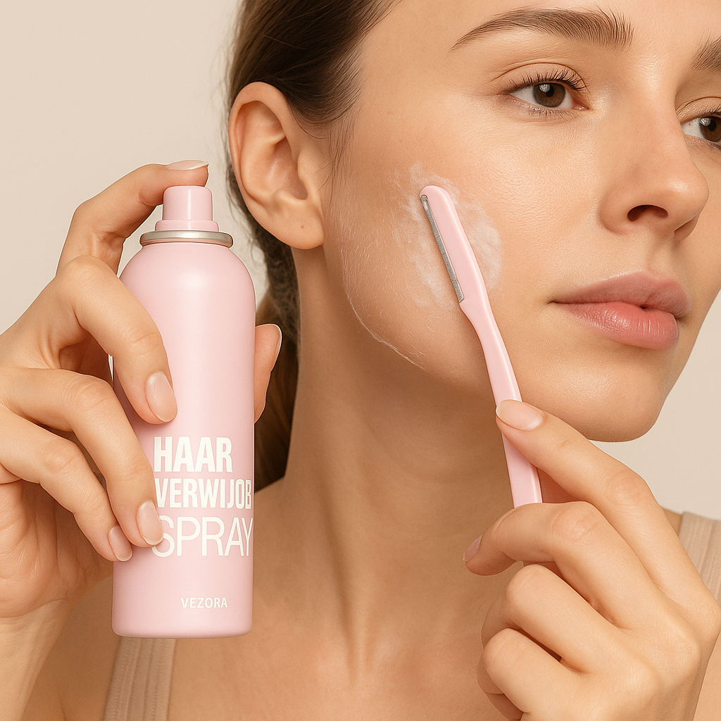 Haarverwijder Spray™| Verwijder gezichtshaartjes snel en pijnloos