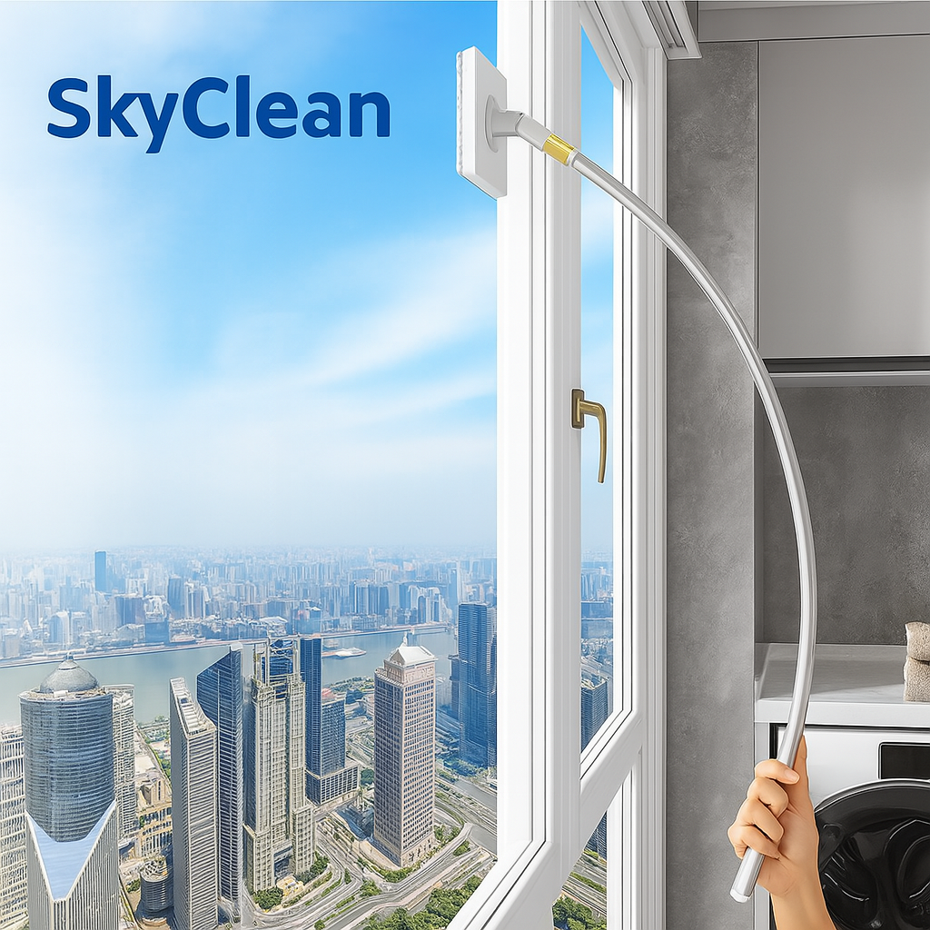 SkyClean™| Veilig en moeiteloos hoge ramen schoonmaken