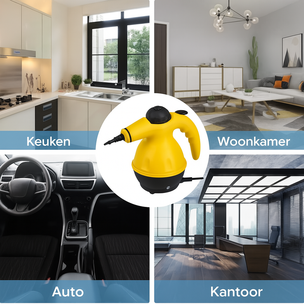 SteamCleaner Pro™| Krachtige stoomreiniger voor elk oppervlak