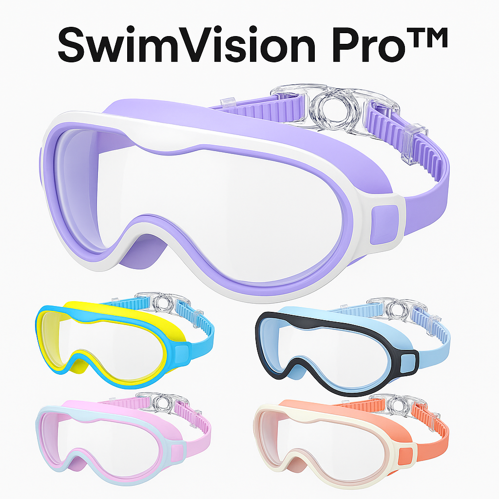 SwimVision Pro™| Zwembril met superhelder zicht zonder lekkage