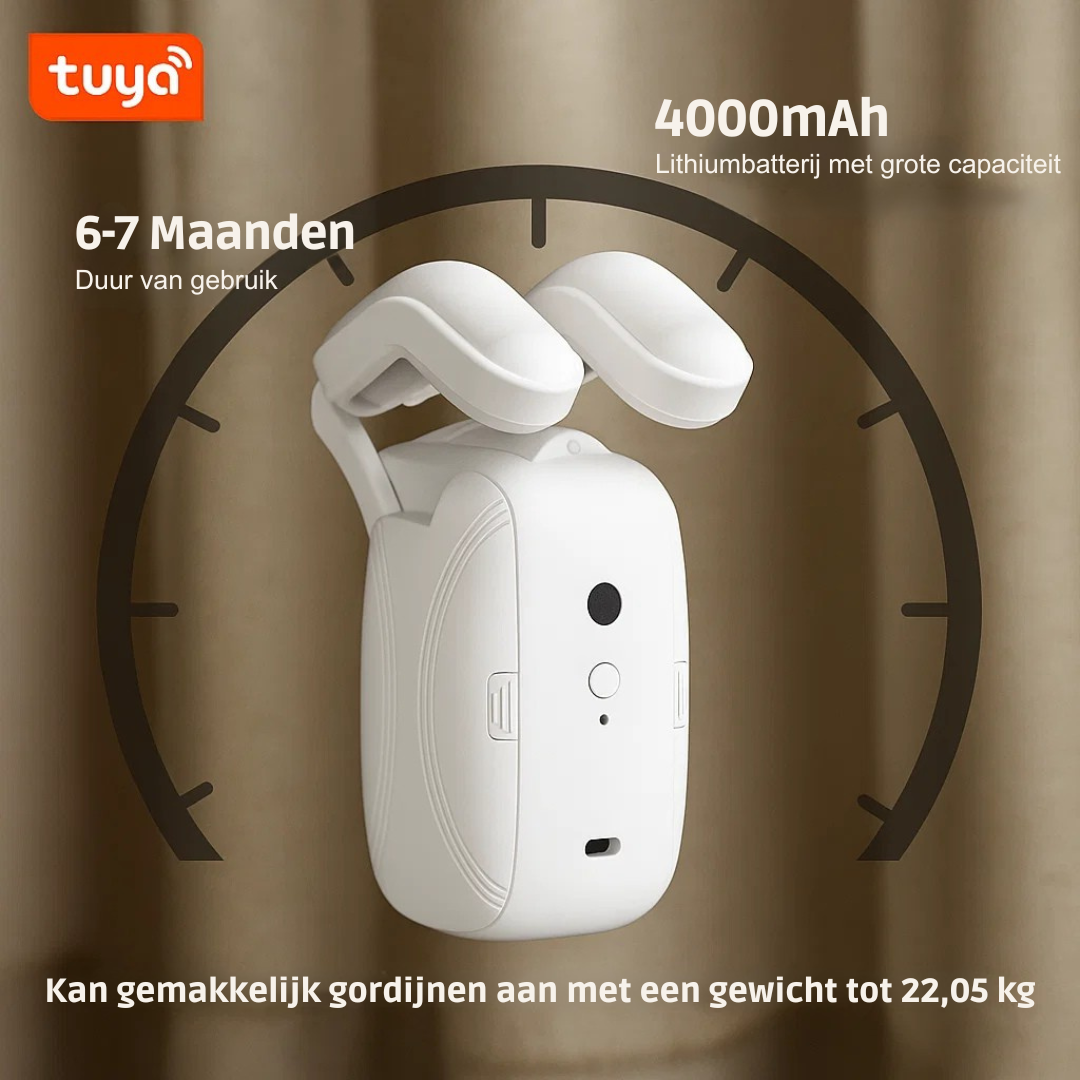 SmartGordijn Opener™ | Maak je gordijnen slim