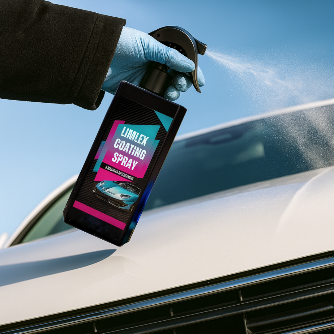 Limlex coating spray™ | Houd je voertuig vlekkeloos en glanzend