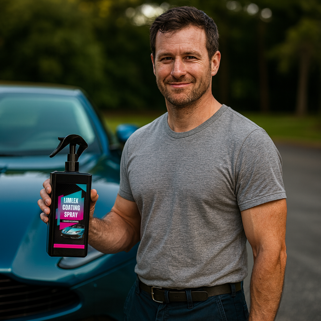 Limlex coating spray™ | Houd je voertuig vlekkeloos en glanzend