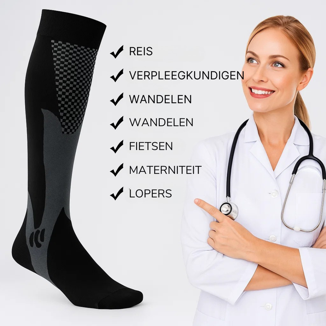 Compressiekousen™ | Blijf stabiel en beweeg altijd vooruit