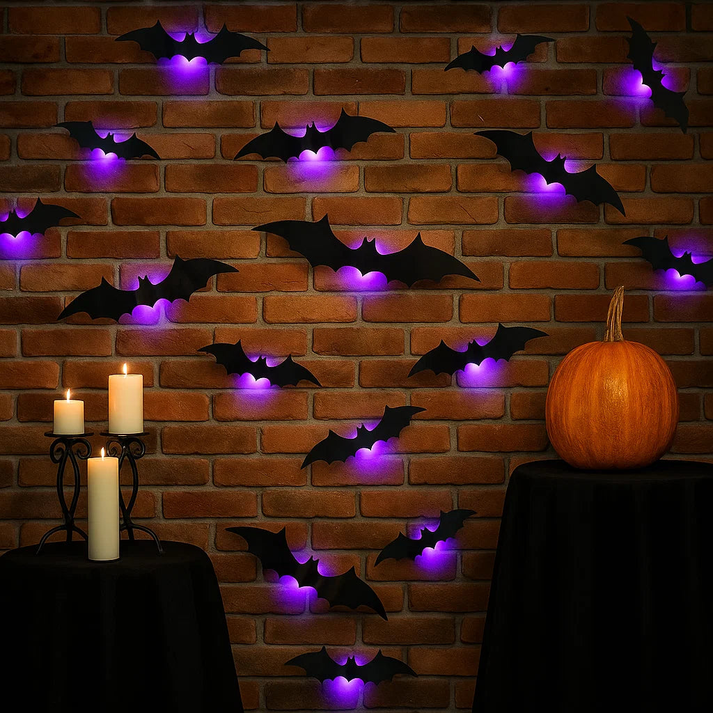 Halloween BatLights™ | Verander je muren in een vleermuizengrot