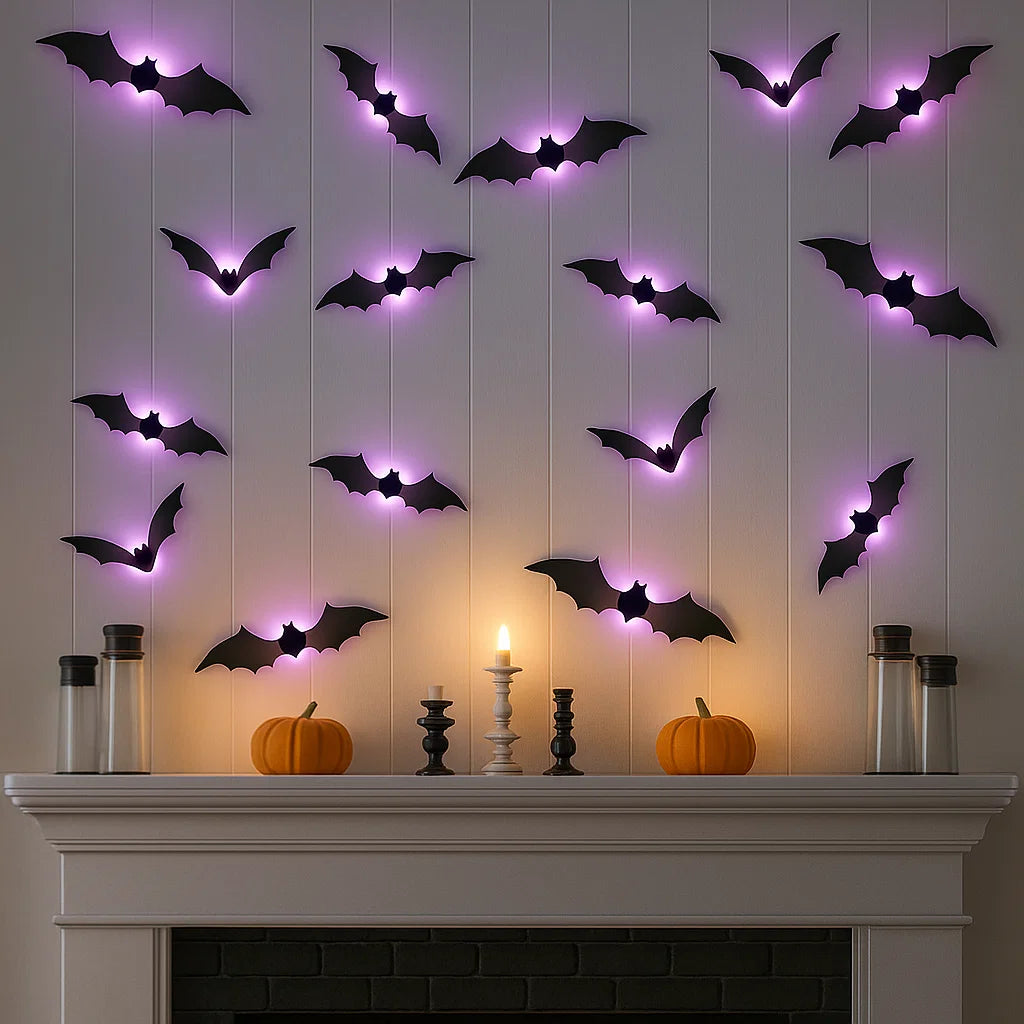 Halloween BatLights™ | Verander je muren in een vleermuizengrot