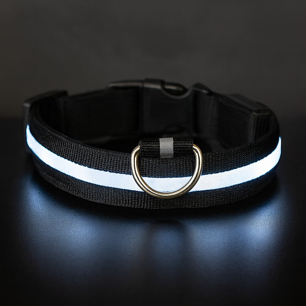 GlowPaw™ | Maak de nachtelijke wandelingen van je huisdier helderder en veiliger