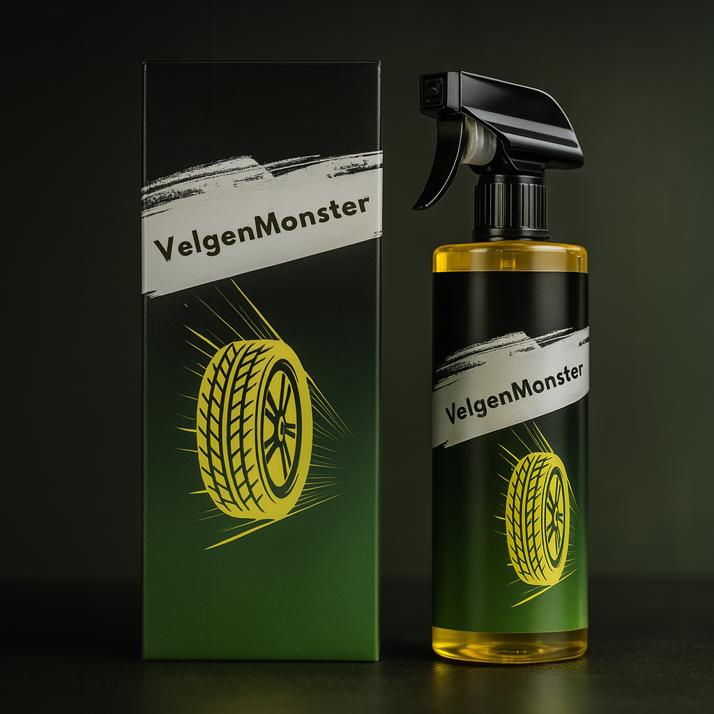 VelgenMonster™ | Breekt vuil en aanslag van de weg onmiddellijk af